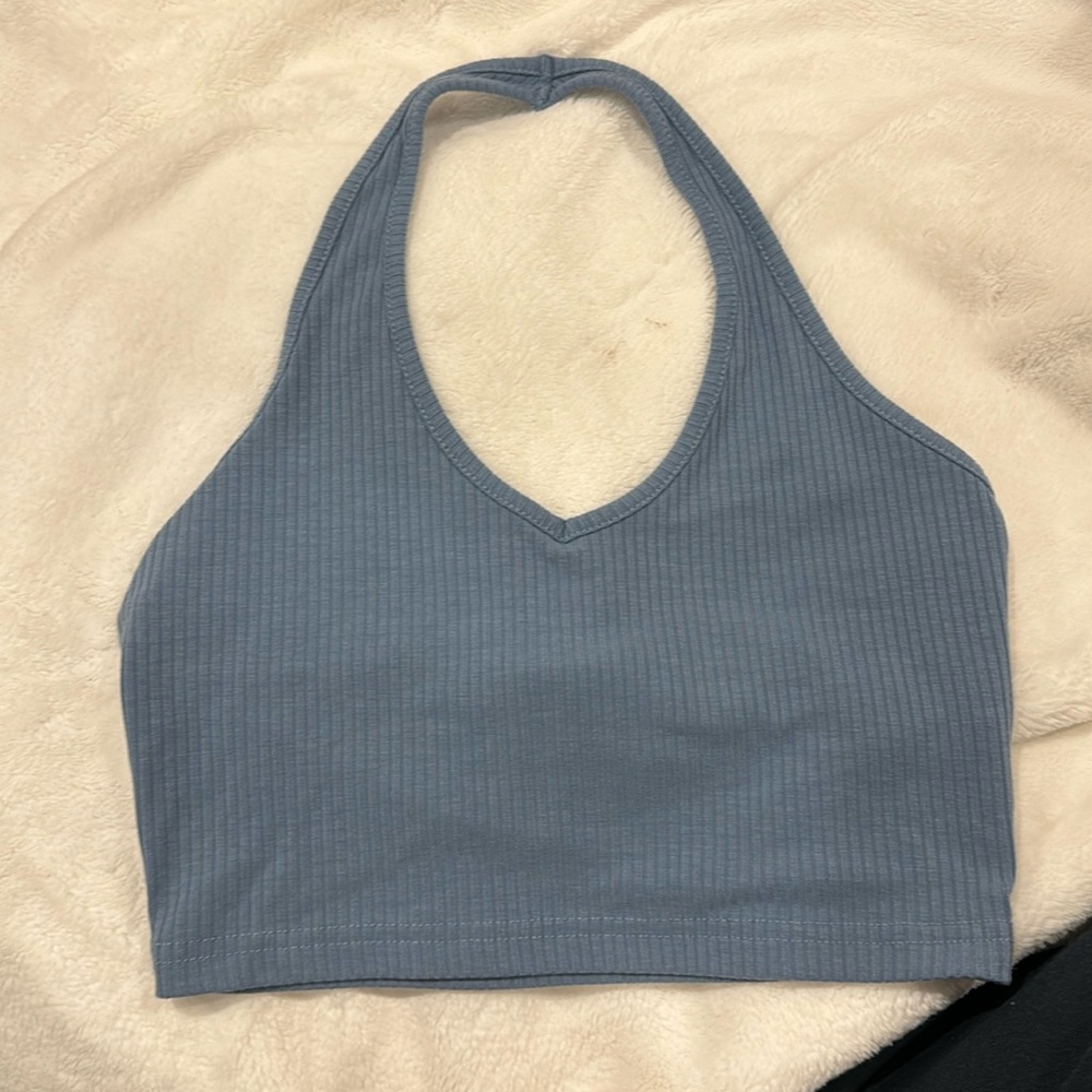 Halter top. Worn once.